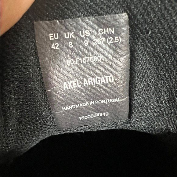 Axel Arigato Black Men's Sneakers - Picture 5 of 5